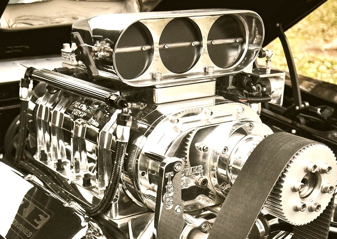 1969 Chevrolet Camaro Pro-Touring Roadster Engine Bay